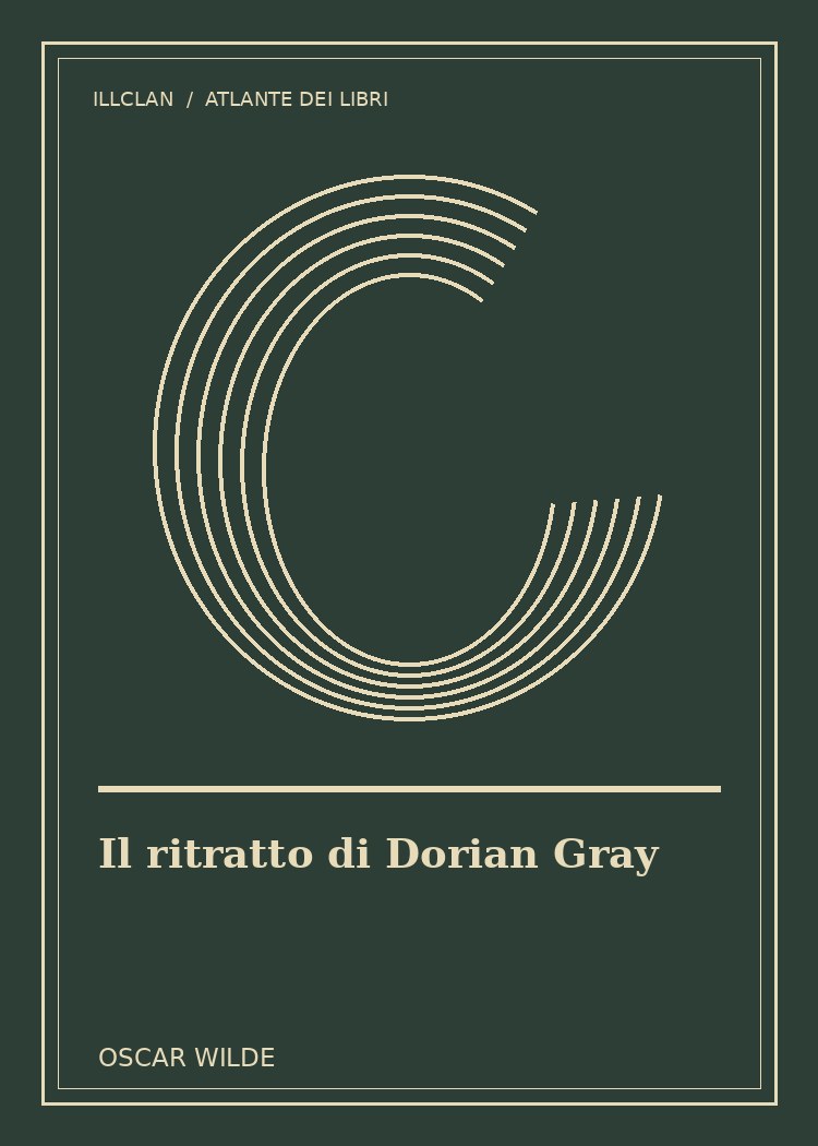 Illustrazione originale per Il ritratto di Dorian Gray